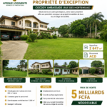 Cocody Terrain Bâti à vendre à proximité de l&rsquo;Hôtel Ivoire