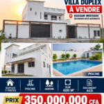 Grand Bassam duplex 7 pièces avec piscine en vente